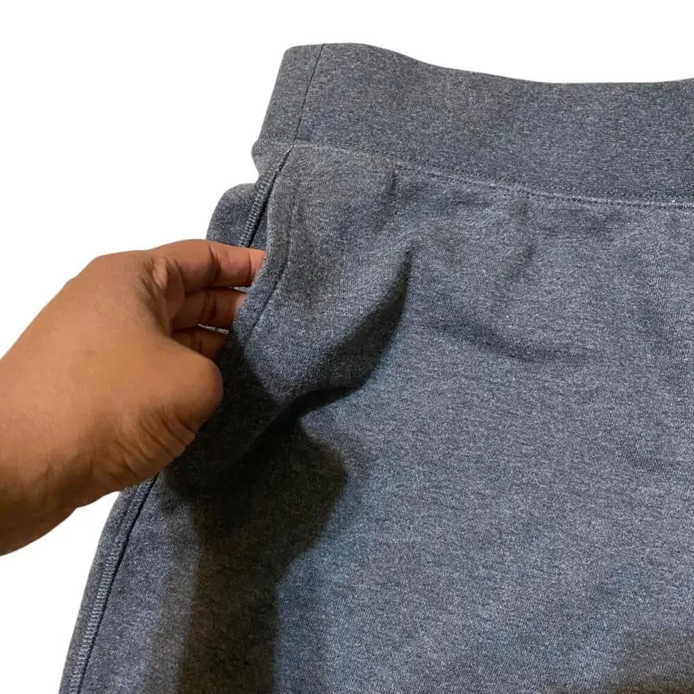 Champion's Lightweight Grey Athletic Athleisure Gorp Shorts size large